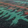 Prismatic Green Machine Tufted Polyester Area Rugs - ZW111