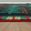 Prismatic Green Machine Tufted Polyester Area Rugs - ZW111