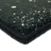 Prismatic Black Machine Tufted Polyester Area Rugs - ZW130