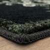 Prismatic Black Machine Tufted Polyester Area Rugs - ZW167