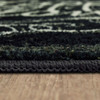 Prismatic Black Machine Tufted Polyester Area Rugs - ZW167