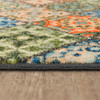 Prismatic Green Machine Tufted Polyester Area Rugs - ZW191