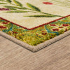 Prismatic Beige Machine Tufted Polyester Area Rugs - ZW200