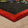 Prismatic Black Machine Tufted Polyester Area Rugs - ZW202