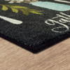 Prismatic Black Machine Tufted Polyester Area Rugs - ZW203