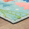 Prismatic Aqua Machine Tufted Polyester Area Rugs - ZW212