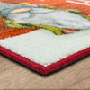 Prismatic Red Machine Tufted Polyester Area Rugs - ZW214