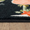 Prismatic Black Machine Tufted Polyester Area Rugs - ZW215