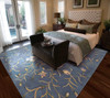 Nourison Julian JL33 Light Blue Area Rugs