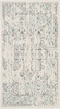 Kathy Ireland Ki34 Silver Screen KI343 Ivory/teal Area Rugs