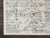 Kathy Ireland Ki34 Silver Screen KI343 Ivory/teal Area Rugs