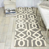 Nourison Linear LIN05 Grey/ivory Area Rugs