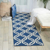 Nourison Linear LIN08 Navy Area Rugs
