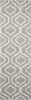 Nourison Linear LIN15 Light Blue Area Rugs