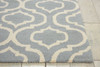 Nourison Linear LIN15 Light Blue Area Rugs