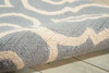 Nourison Linear LIN15 Light Blue Area Rugs