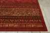 Nourison Radiant Impression LK02 Crimson Area Rugs