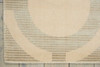 Nourison Luminance LUM01 Cream Grey Area Rugs