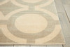 Nourison Luminance LUM01 Cream Grey Area Rugs