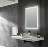 ANZZI Olympus 36 In. X 24 In. Frameless Led Bathroom Mirror - BA-LMDFX003AL