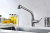 ANZZI Harbour Single-handle Pull-out Sprayer Kitchen Faucet In Brushed Nickel - KF-AZ095