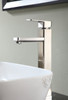 ANZZI Nettuno Single Handle Vessel Sink Bathroom Faucet In Brushed Nickel - L-AZ181BN