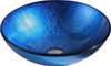 ANZZI Crow Series Vessel Sink In Lustrous Blue - LS-AZ8087