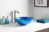 ANZZI Crow Series Vessel Sink In Lustrous Blue - LS-AZ8087
