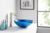 ANZZI Crow Series Vessel Sink In Lustrous Blue - LS-AZ8087