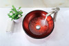 ANZZI Oau Series Deco-glass Vessel Sink In Lustrous Red - LS-AZ8108
