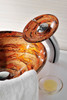 ANZZI Komaru Series Vessel Sink In Brown With Pop-up Drain And Matching Faucet In Lustrous Brown - LS-AZ8111