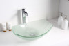 ANZZI Magician Series Deco-glass Vessel Sink In Lustrous Frosted - LS-AZ8127