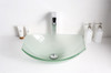 ANZZI Magician Series Deco-glass Vessel Sink In Lustrous Frosted - LS-AZ8127