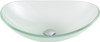 ANZZI Craft Series Deco-glass Vessel Sink In Lustrous Frosted - LS-AZ8128