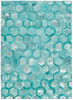 Michael Amini Michael Amini Ma01 City Chic MA100 Turquoise Area Rugs