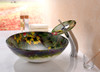 ANZZI Panye Series Vessel Sink In Hand Painted Mural - LS-AZ8216