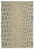 Michael Amini Michael Amini Ma04 Zambiana MA403 Aqua Area Rugs