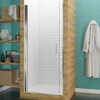 ANZZI Lancer 29 In. X 72 In. Semi-frameless Shower Door With Tsunami Guard In Polished Chrome - SD-AZ051-02CH