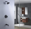 ANZZI Mesto Series Single Handle Wall Mounted Showerhead And Bath Faucet Set In Oil Rubbed Bronze - SH-AZ035