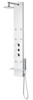 ANZZI Panther 60 In. 6-jetted Full Body Shower Panel With Heavy Rain Shower And Spray Wand In White - SP-AZ8088