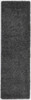 Nourison Malibu Shag MSG01 Dark Grey Area Rugs