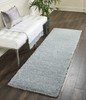 Nourison Malibu Shag MSG01 Slate Area Rugs
