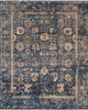 Pasargad Home VASE-1946 Transitional Blue Area Rug - 8' 0" X  9'10" Rectangular