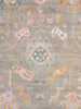 Pasargad Home PSF-04 Oushak Silver Area Rug - 7'11" X  9'10" Rectangular