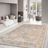 Pasargad Home PSF-04 Oushak Silver Area Rug - 7'11" X  9'10" Rectangular