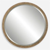 Uttermost Paradise Round Rattan Mirror