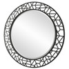 Uttermost Mosaic Metal Round Mirror