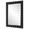 Uttermost Studded Black Mirror