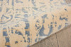Nourison Nepal NEP11 Ivory Blue Area Rugs