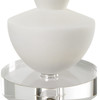 Uttermost Lido White Stone Candleholders, Set/2